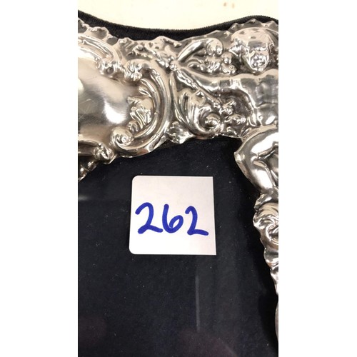 262 - HALL MARKED SILVER PHOTO FRAME