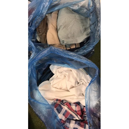 420 - FOUR BAGS OF MIXED CLOTHES