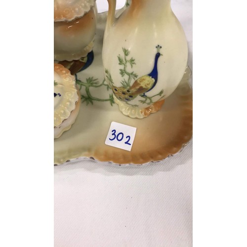 302 - DRESSING TABLE WARES