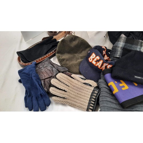 295 - GENTS HAT AND GLOVES