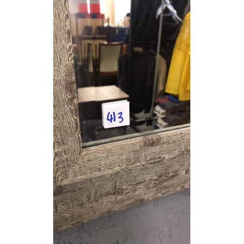 413 - LARGE MIRROR