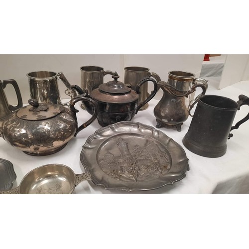 325 - MIXED TANKARDS AND MORE