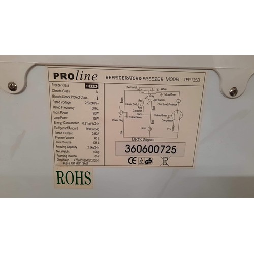 400 - PROLINE FRIDGE / FREEZER