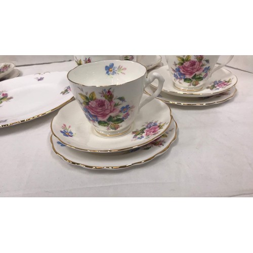 142 - 21 PC TEA SET BY ADDERLEY