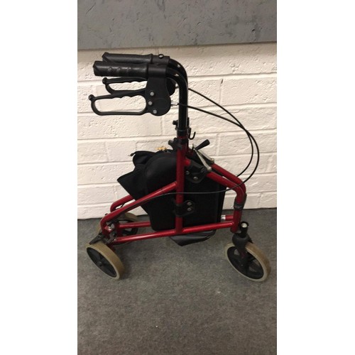 489 - RED USED TRI WALKER