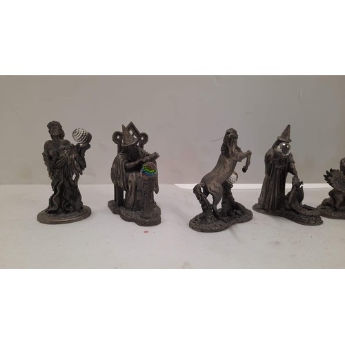 483 - MYSTICAL METAL FIGURES