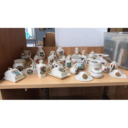 509 - Selection of crested ware