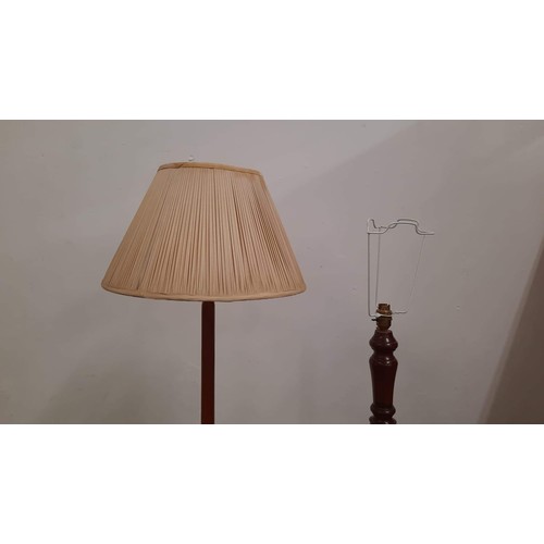 121 - TWO STANDARD LAMPS