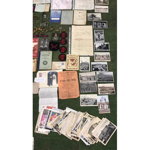 400b - Large collection of WW2 memorabilia for a serving royal marine Charles Humphrey & personal memor... 