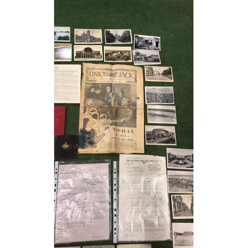 400b - Large collection of WW2 memorabilia for a serving royal marine Charles Humphrey & personal memor... 