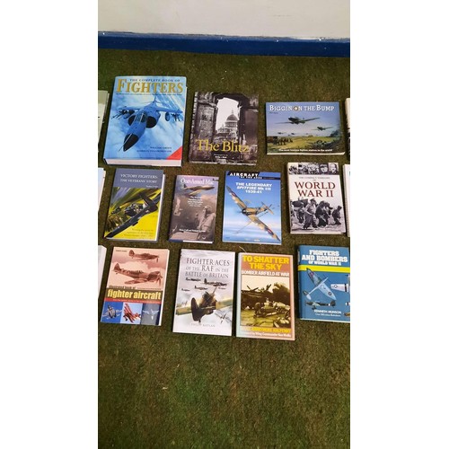 138 - Selection of aircraft and world war books