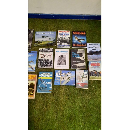 138 - Selection of aircraft and world war books