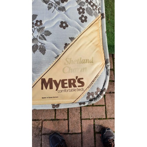 190 - Myer's single bed and mattress