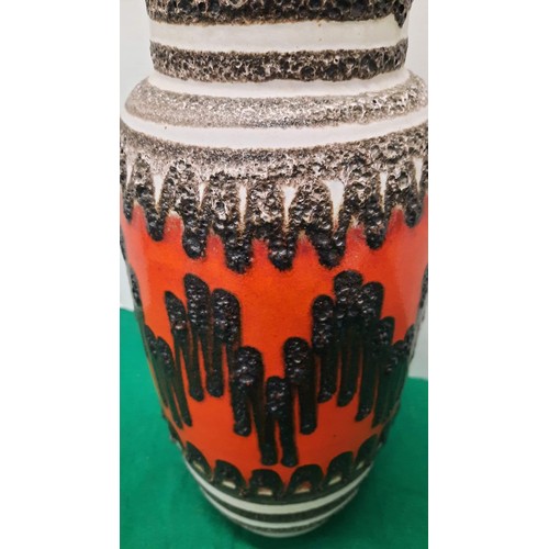 153 - West German vase - 15 inches high 553-38