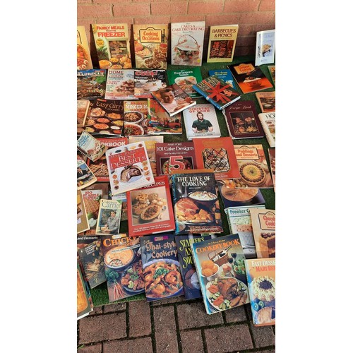 178 - Very large quantity of cooking books