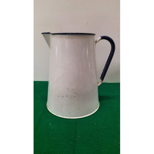 203 - Enamel ware jug