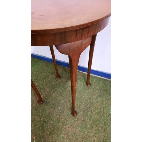 113 - Walnut side table