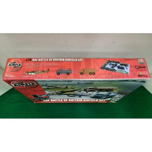 121 - AIRFIX 1:76 RAF BATTLE OF BRITAIN AIRFIELD SET