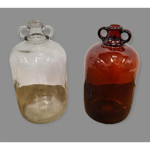 111 - Two large jars - 13 inches high