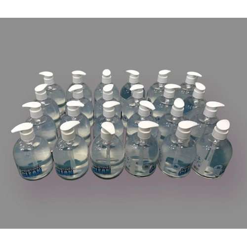 40a - 24 500ml bottles of pristine clean hand sanitiser