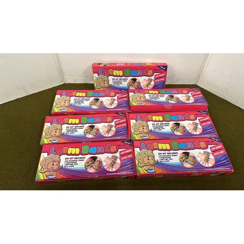 186 - SEVEN NEW BOXES OF LOOM BANDS