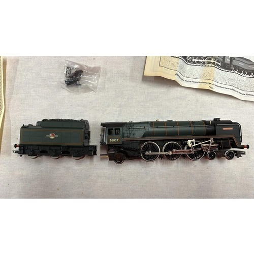 13 - BOXED HORNBY RAILWAYS B.R. BRITANNIA CLASS 7MT TENNYSON SEE PICTURES