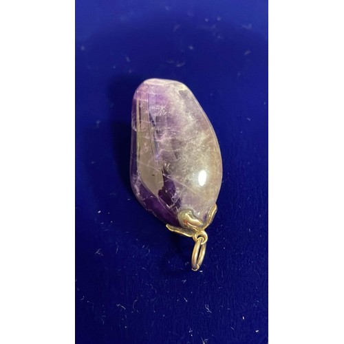 204 - Amethyst pendant