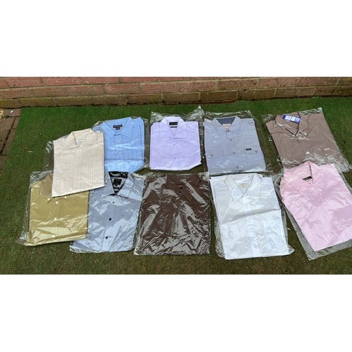 379 - 10 X NEW MENS SHIRTS