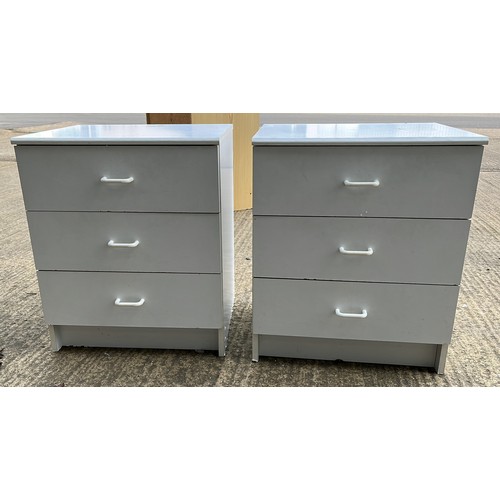 435 - PAIR OF BED SIDE DRAWERS