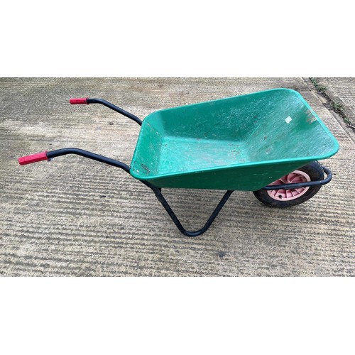 413 - GARDEN WHEEL BARROW