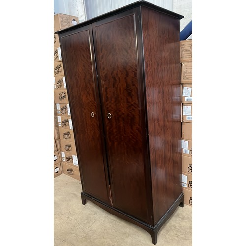 402 - STAG TWO DOOR WARDROBE