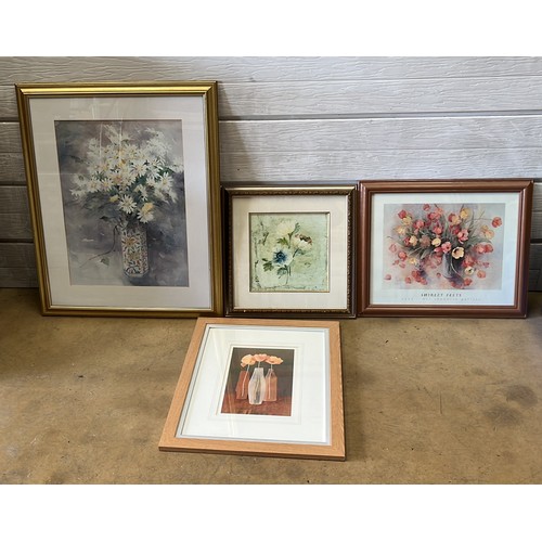 450 - FOUR FRAMED PRINTS