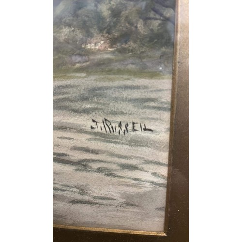 336 - TWO EDWARDIAN WATER COLOURS BY SAME ARTIST SEE PICTURES FOR SIGNATURE