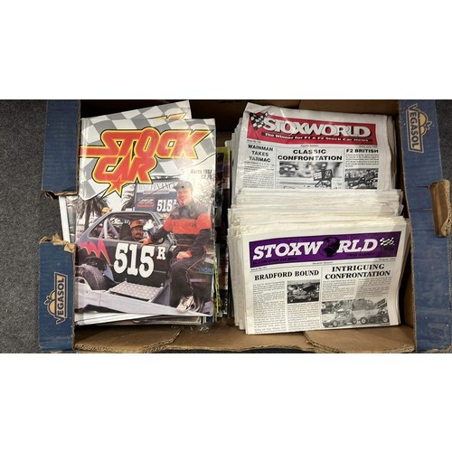 355 - QUANTITY OF STOCK CAR RACING MAGAZINES