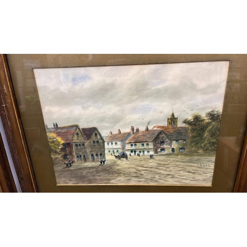 336 - TWO EDWARDIAN WATER COLOURS BY SAME ARTIST SEE PICTURES FOR SIGNATURE