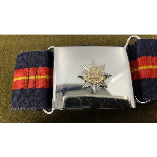 329 - TWO ANGLIAN REGIMENT STABLE BELTS