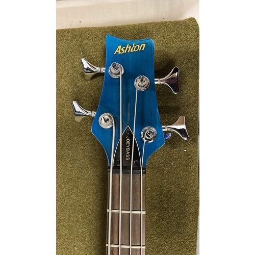 41 - ASHTON JOEYBASS BLUE ELECTRIC GUITAR