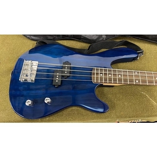 41 - ASHTON JOEYBASS BLUE ELECTRIC GUITAR