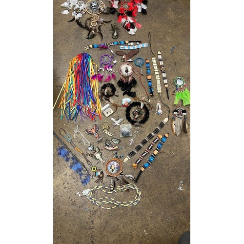 126 - NATIVE AMERICAN DREAM CATCHERS & OTHER