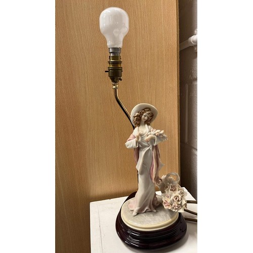 294 - FIGURINE DETAILED SIDE LAMP