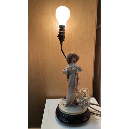 294 - FIGURINE DETAILED SIDE LAMP