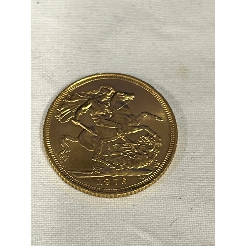 250A - 1976 GOLD sovereign