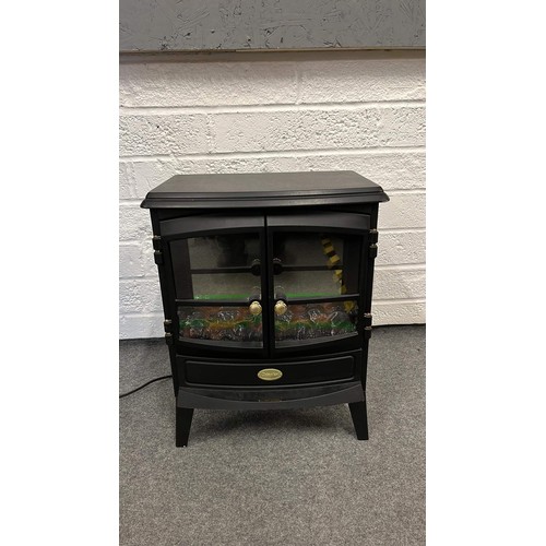 105 - DIMPLEX COAL EFFECT FIRE IN BLACK