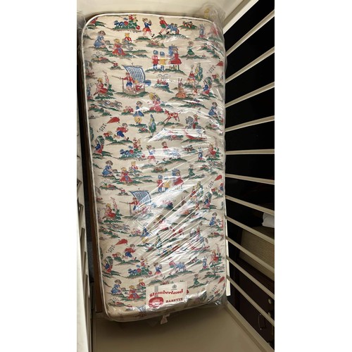 78 - VINTAGE BABY COT WITH MATTRESS