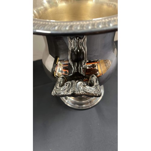 16 - SILVER PLATE WINE COOLER