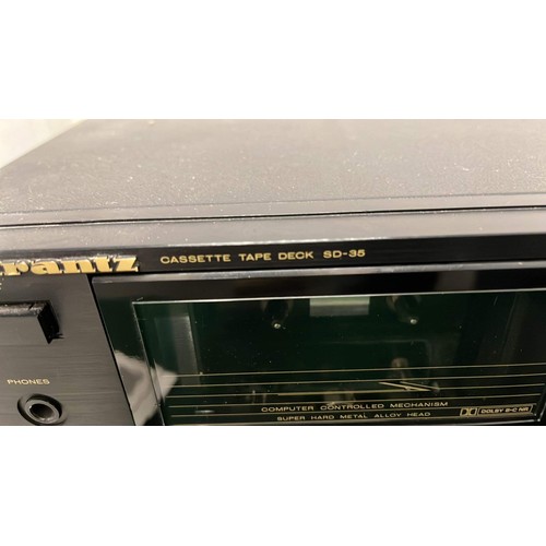 485 - MARANTZ CASSETTE DECK AND TUNER