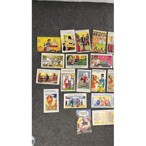 545 - 45 X SEASIDE HUMOUR POSTCARDS