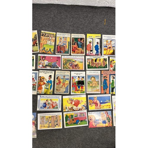 545 - 45 X SEASIDE HUMOUR POSTCARDS