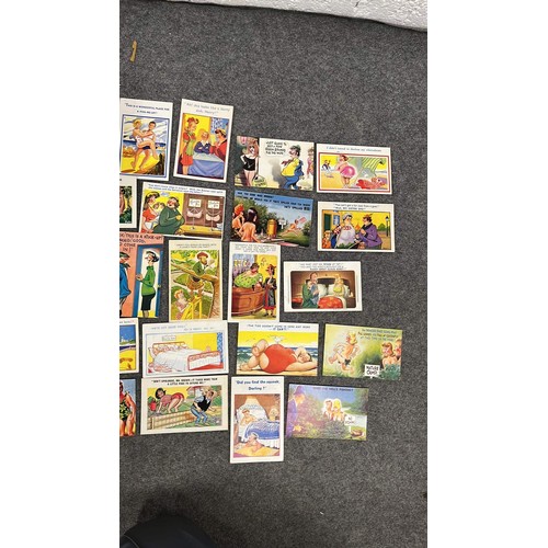 545 - 45 X SEASIDE HUMOUR POSTCARDS