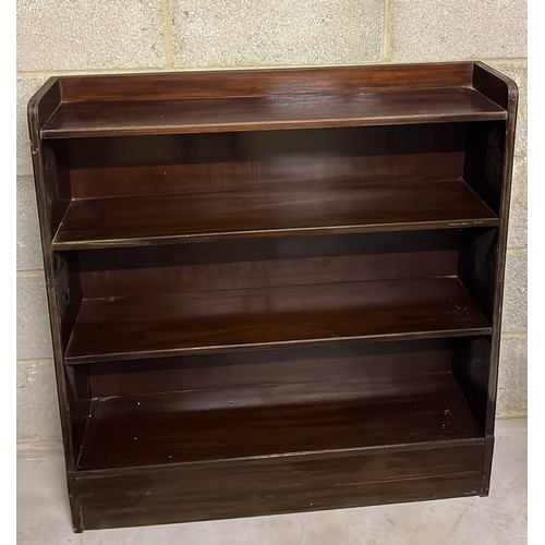 223 - MAHOGANY BOOKSHELF